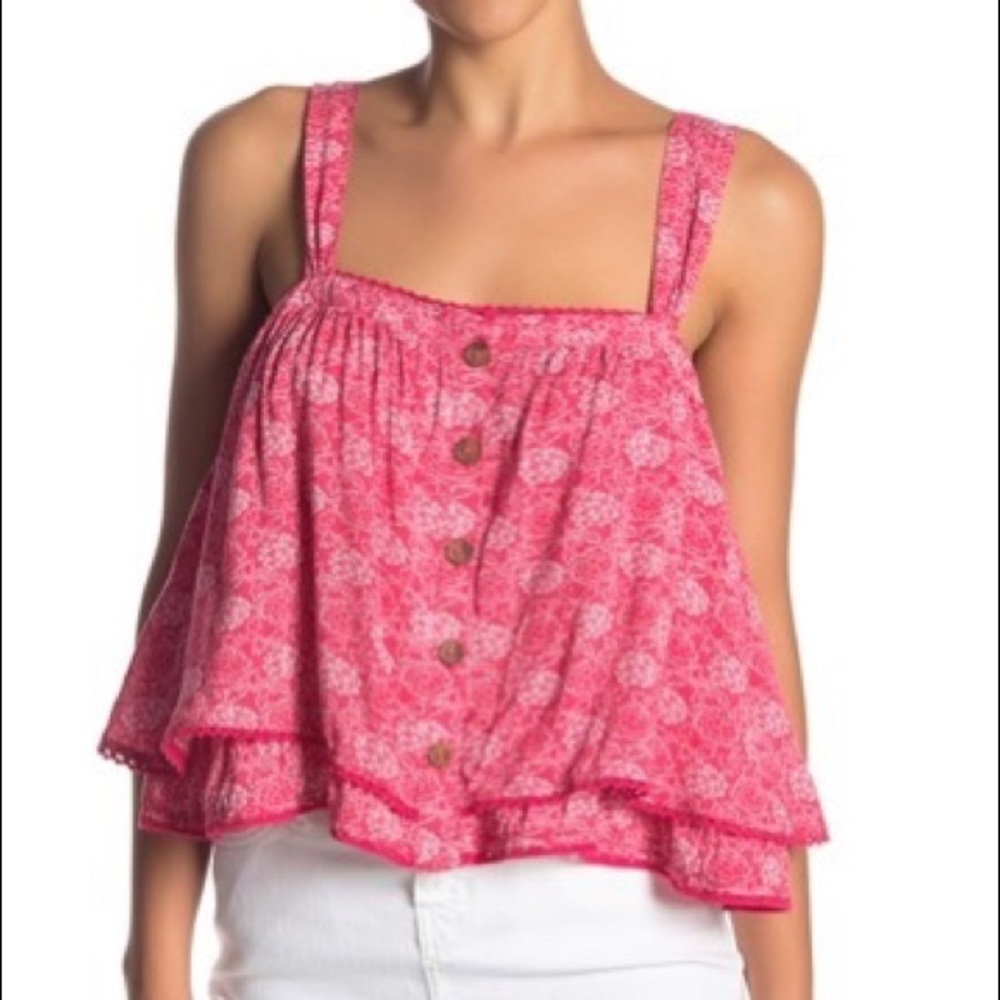 FREE PEOPLE Sweet Caroline Tank Top Small